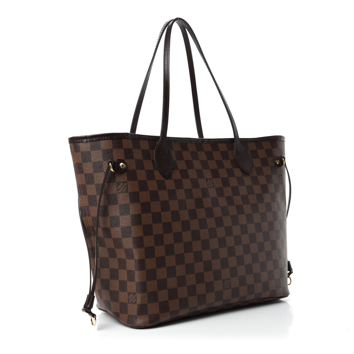 Damier Ebene Neo Neverfull MM Rose Ballerine