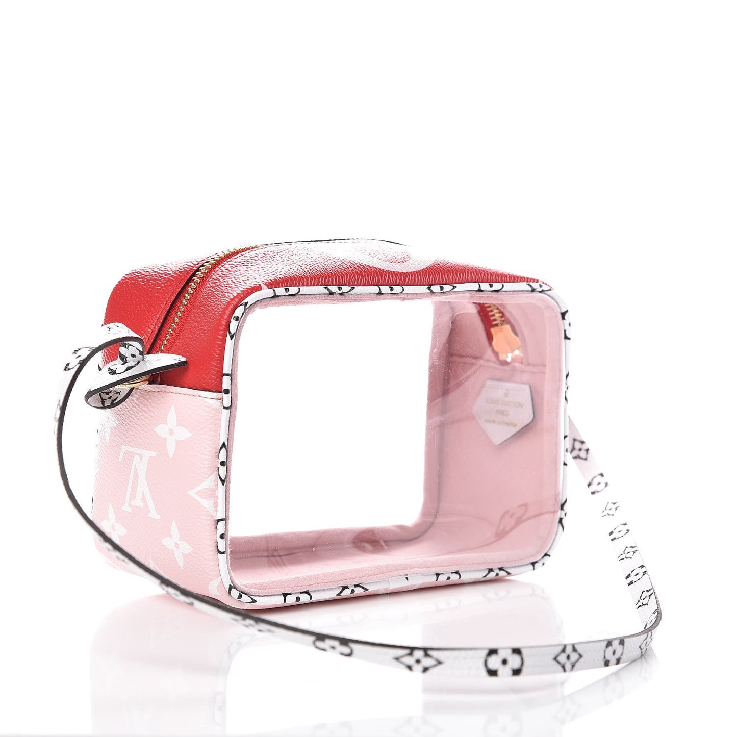 Monogram Giant Beach Pouch Rouge