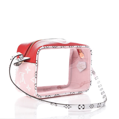 Louis Vuitton Monogram Giant Beach Pouch Rouge 3 of 6