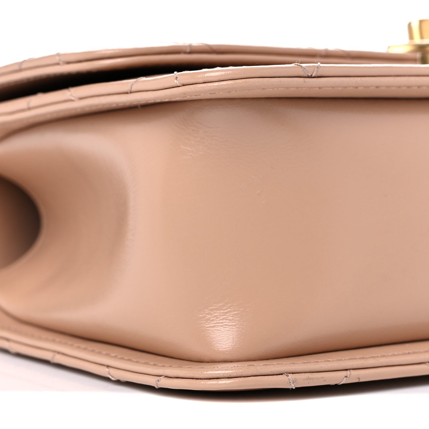 Chanel Calfskin Quilted Perfect Fit Flap Beige 8 of 10
