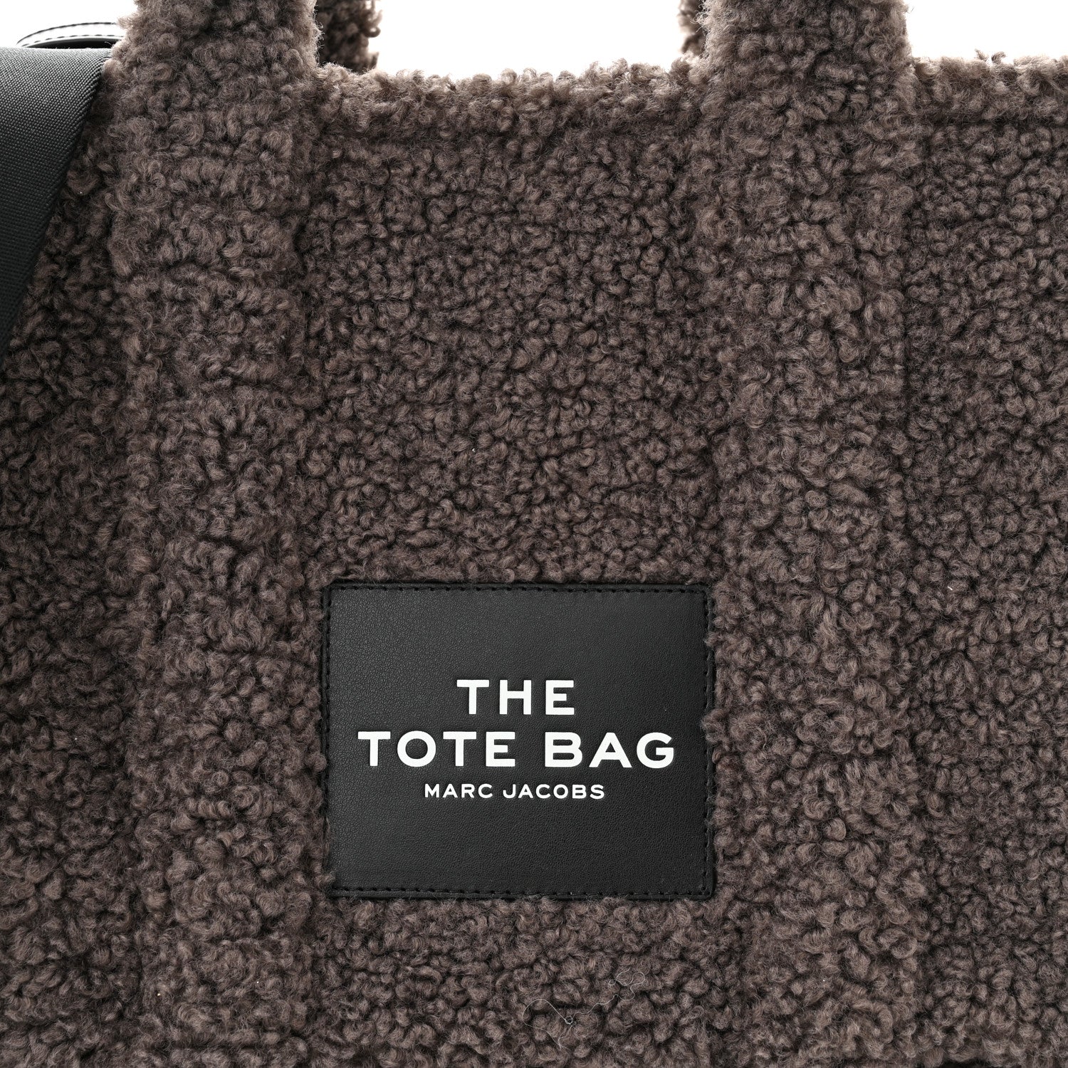 Marc Jacobs Polyester Cotton The Teddy Traveler Tote Bag Grey 7 of 9