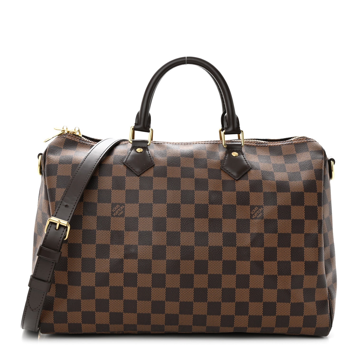 Louis Vuitton Damier Ebene Speedy Bandouliere 35 1 of 12