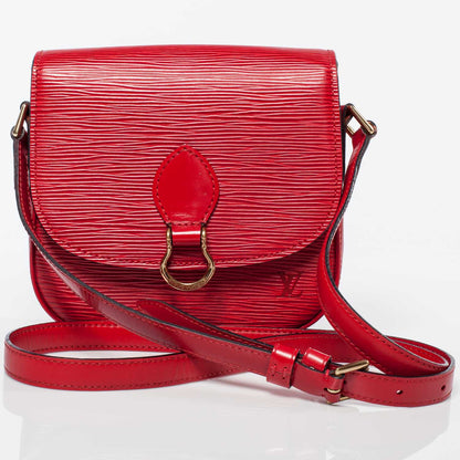Louis Vuitton Epi Saint Cloud MM Red 1 of 9