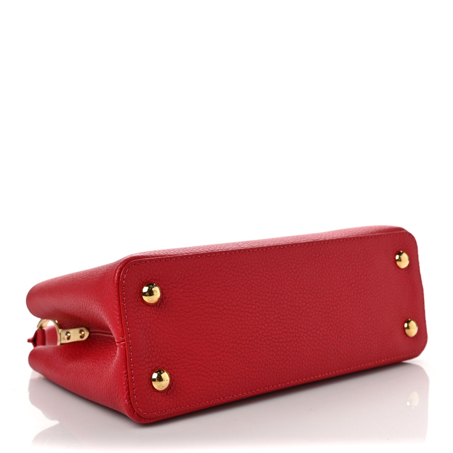 Taurillon Capucines PM Scarlet
