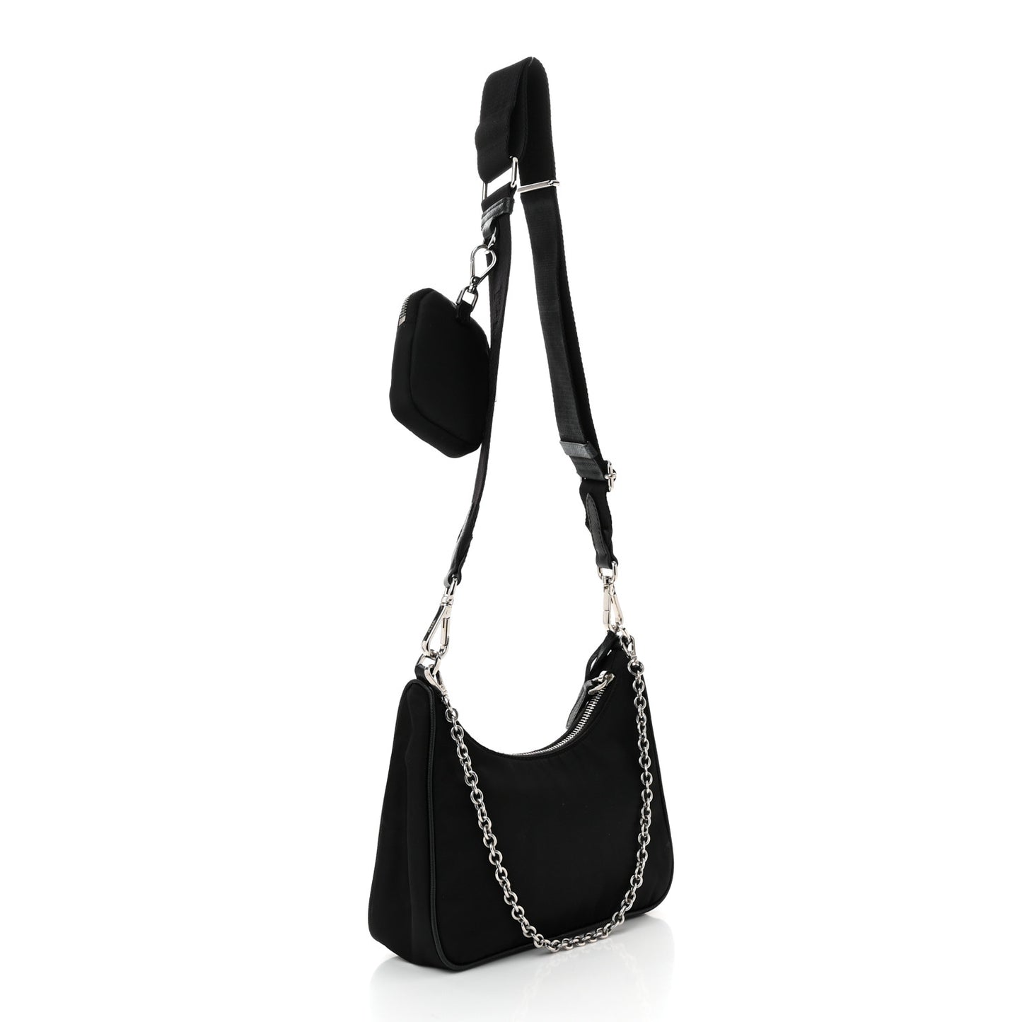 Nylon Re-Edition 2005 Shoulder Bag Black