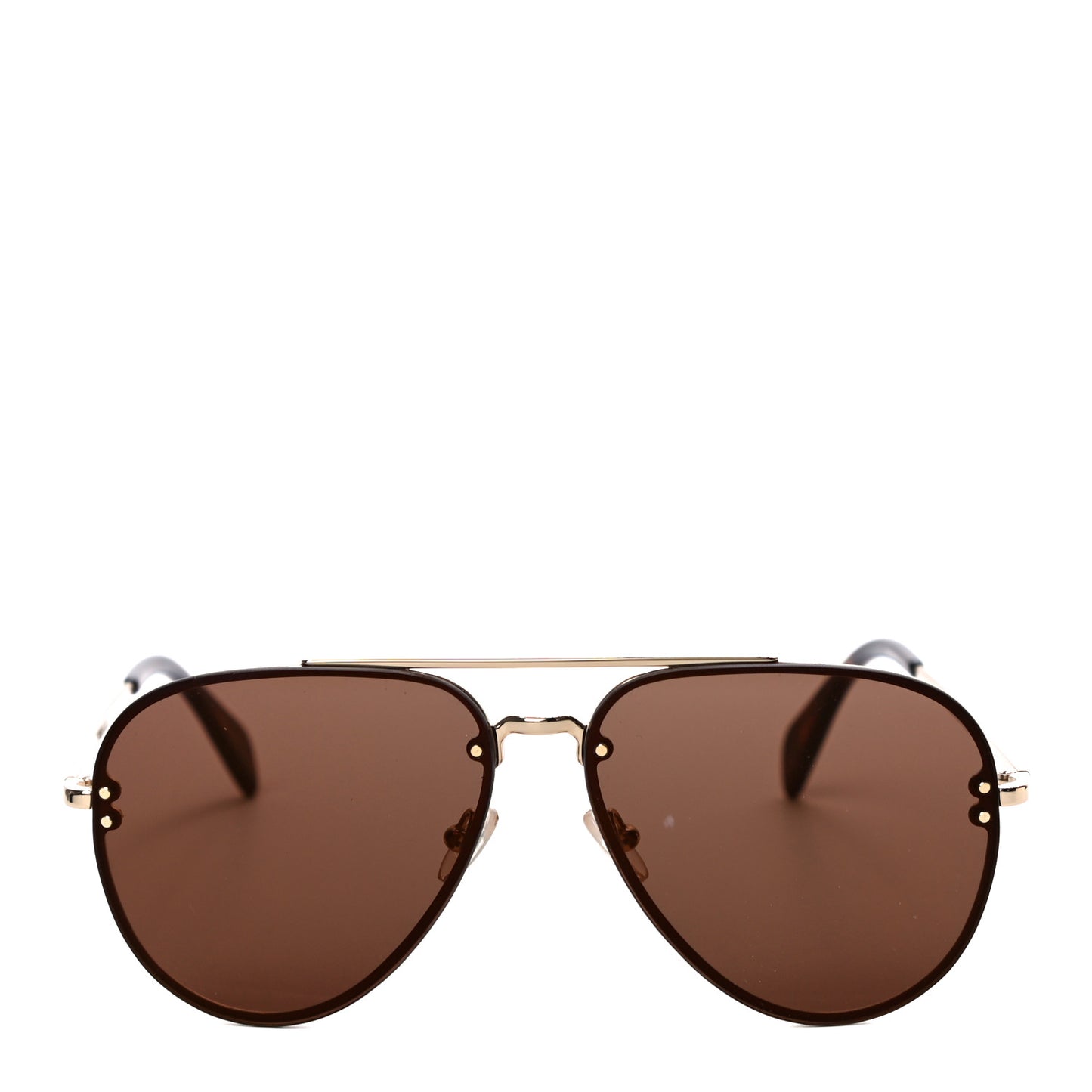 Mirror Aviator Sunglasses CL 41391/S Gold Tortoise