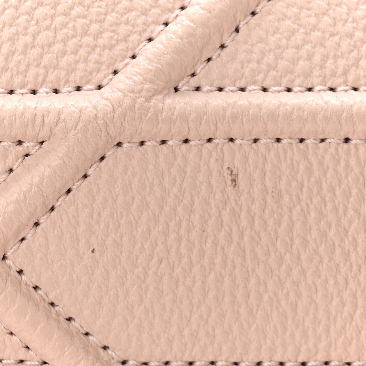 Grained Calfskin Small Diorama Flap Bag Rose Poudre