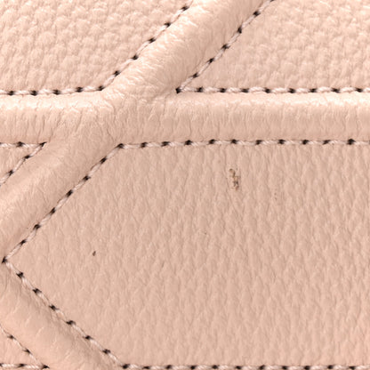 Christian Dior Grained Calfskin Small Diorama Flap Bag Rose Poudre 12 of 14
