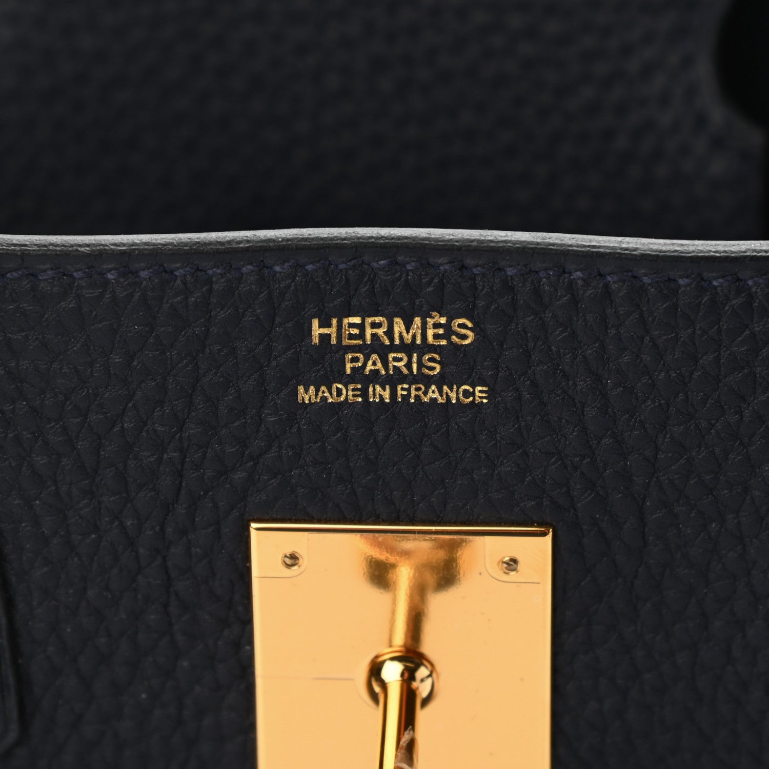 Hermes Togo Birkin 30 Bleu Nuit 6 of 11