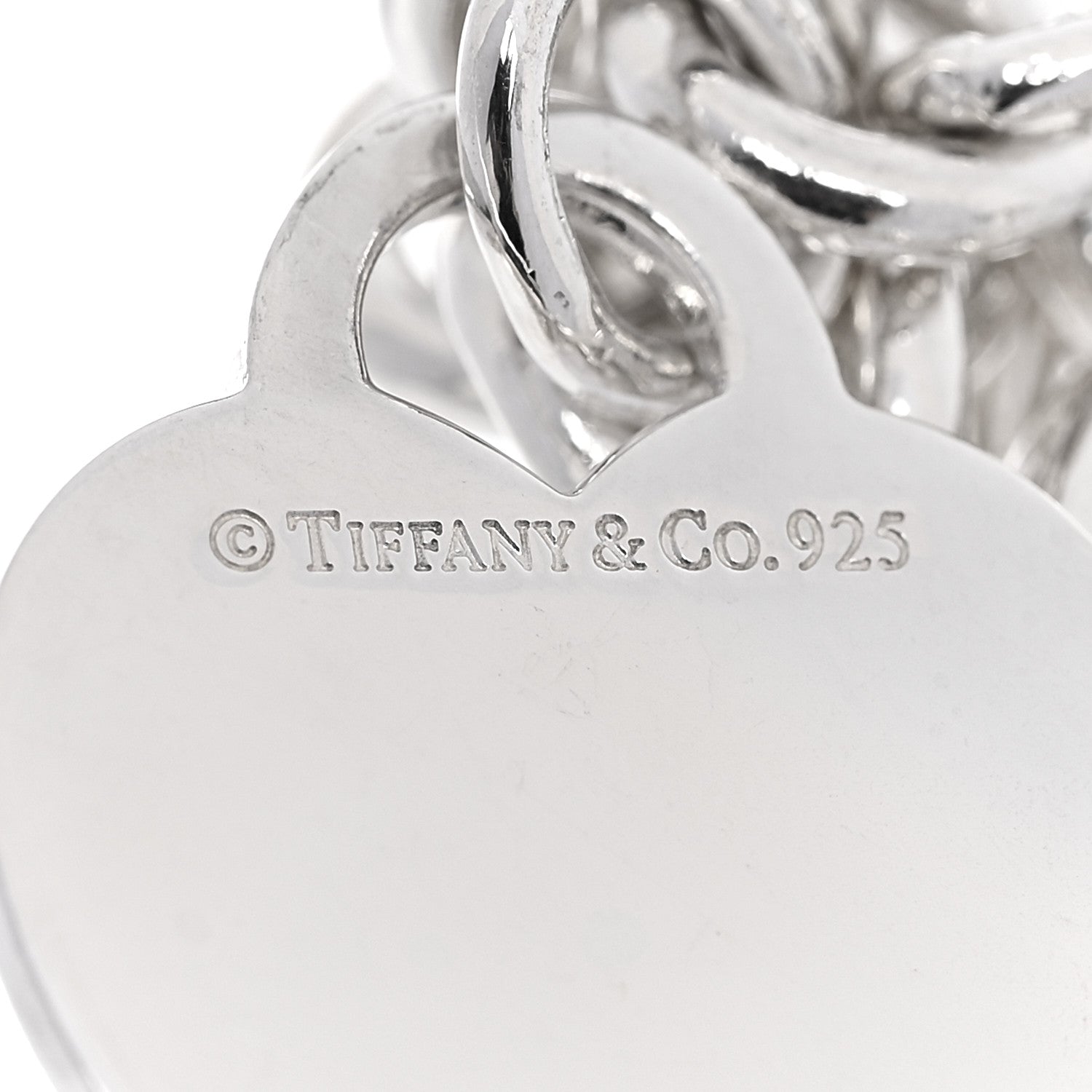 Tiffany Sterling Silver Heart Tag Toggle Bracelet 3 of 3