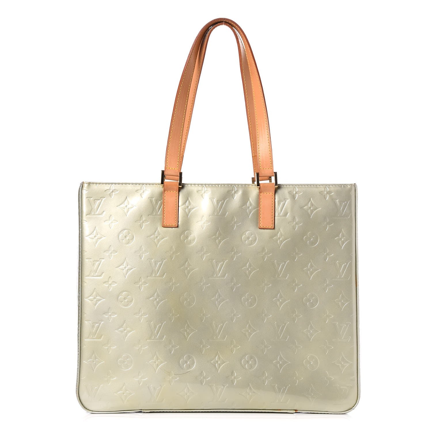 Louis Vuitton Vernis Columbus Silver 1 of 11