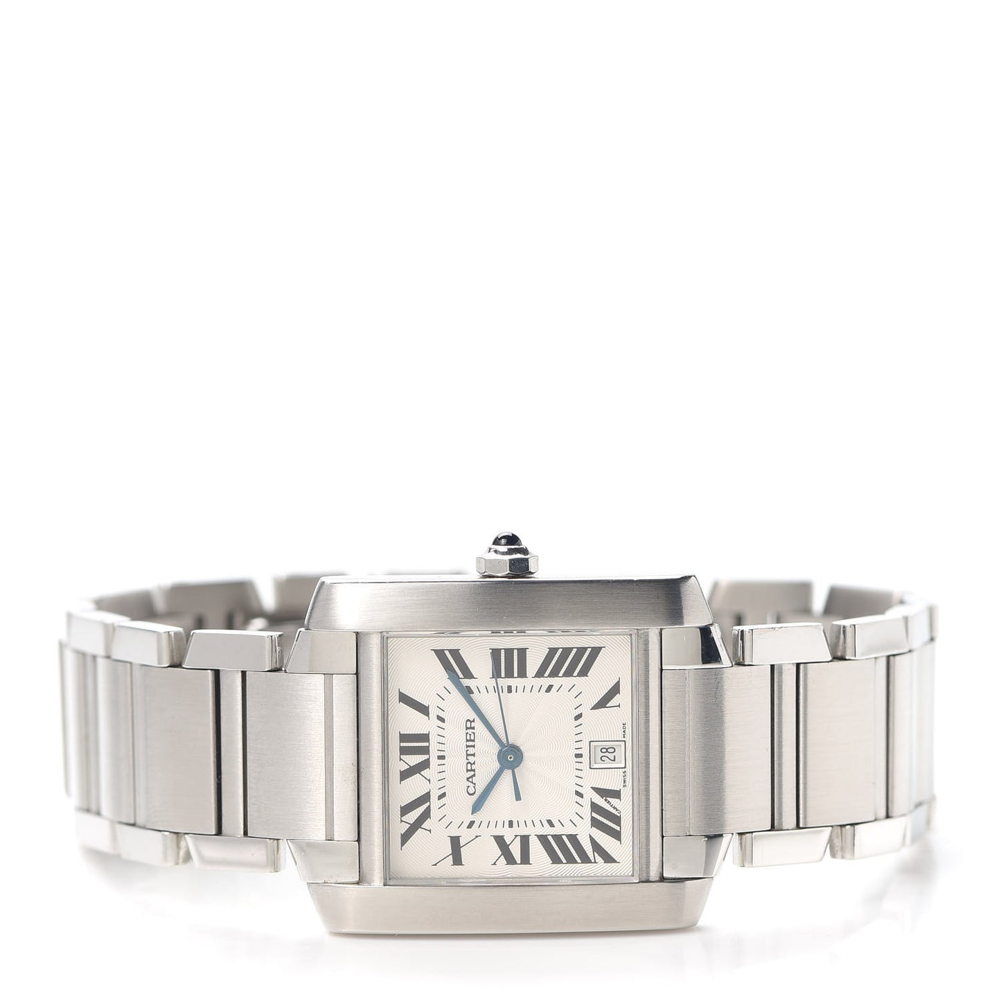 Stainless Steel 28mm Tank Francaise Automatic Watch
