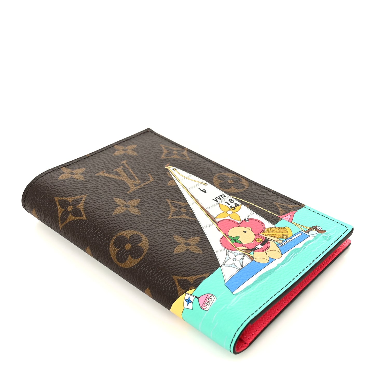 Monogram 2023 Christmas Animation Tropical Seas Passport Cover Dragon Fruit Pink
