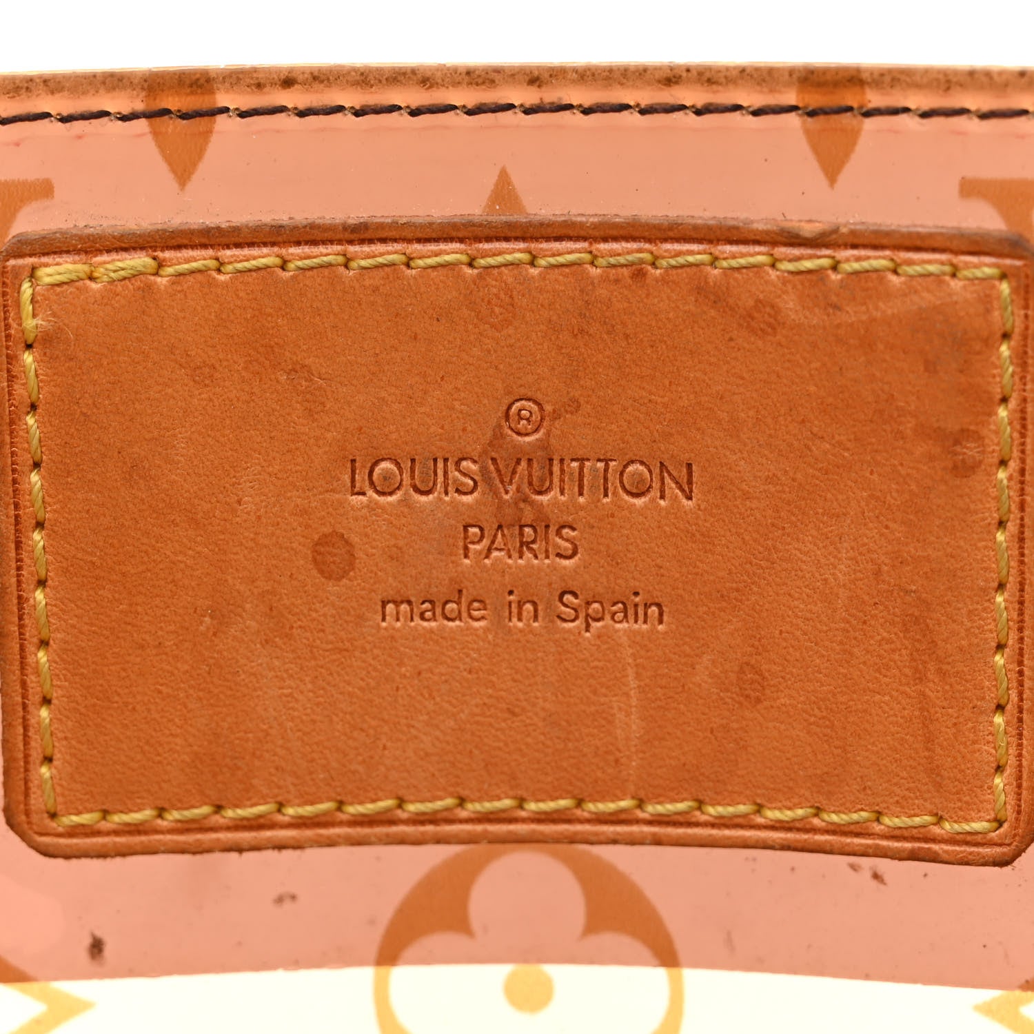 Louis Vuitton Vinyl Sac Ambre PM 6 of 14