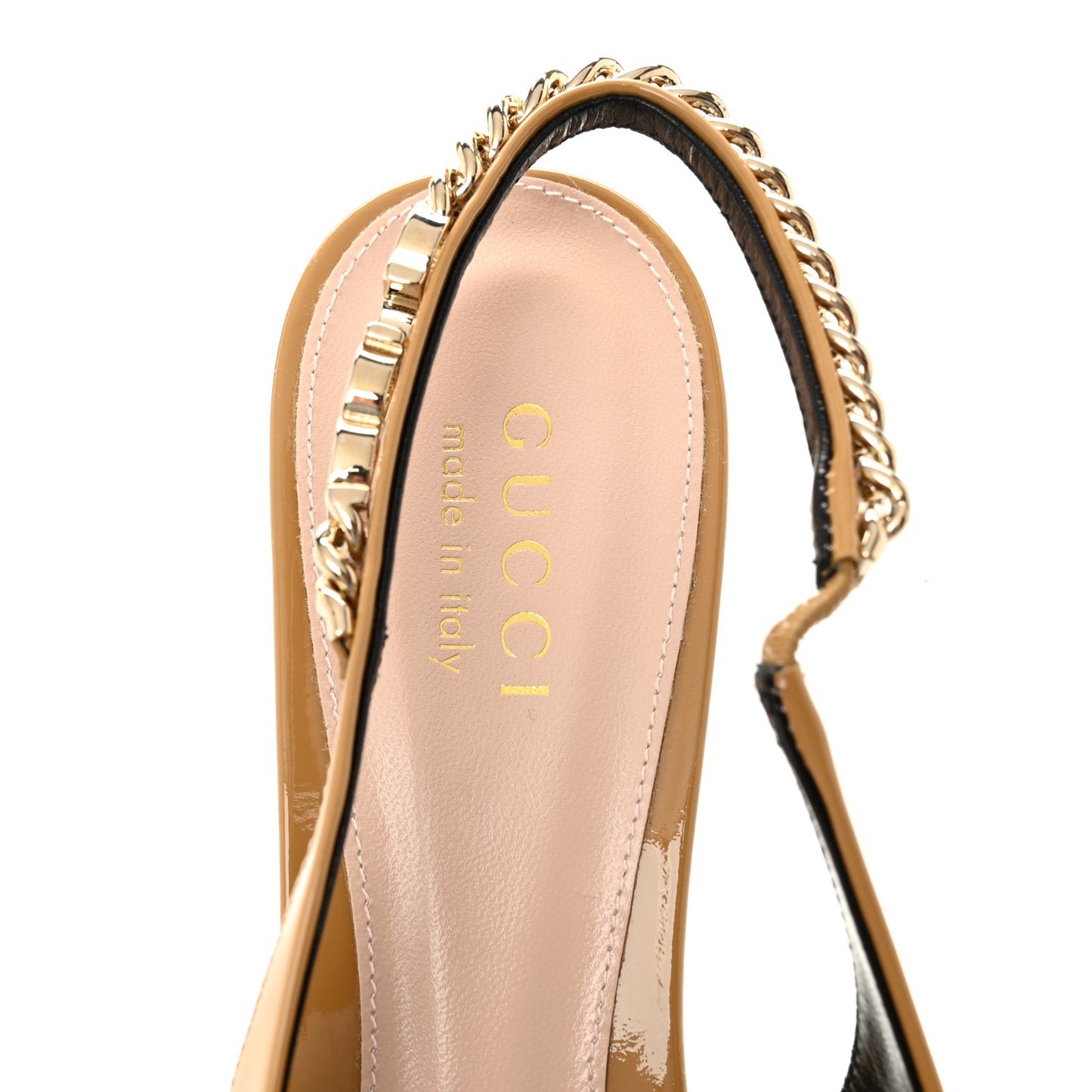 Patent Signoria 35mm Slingback Pumps 39 Sand