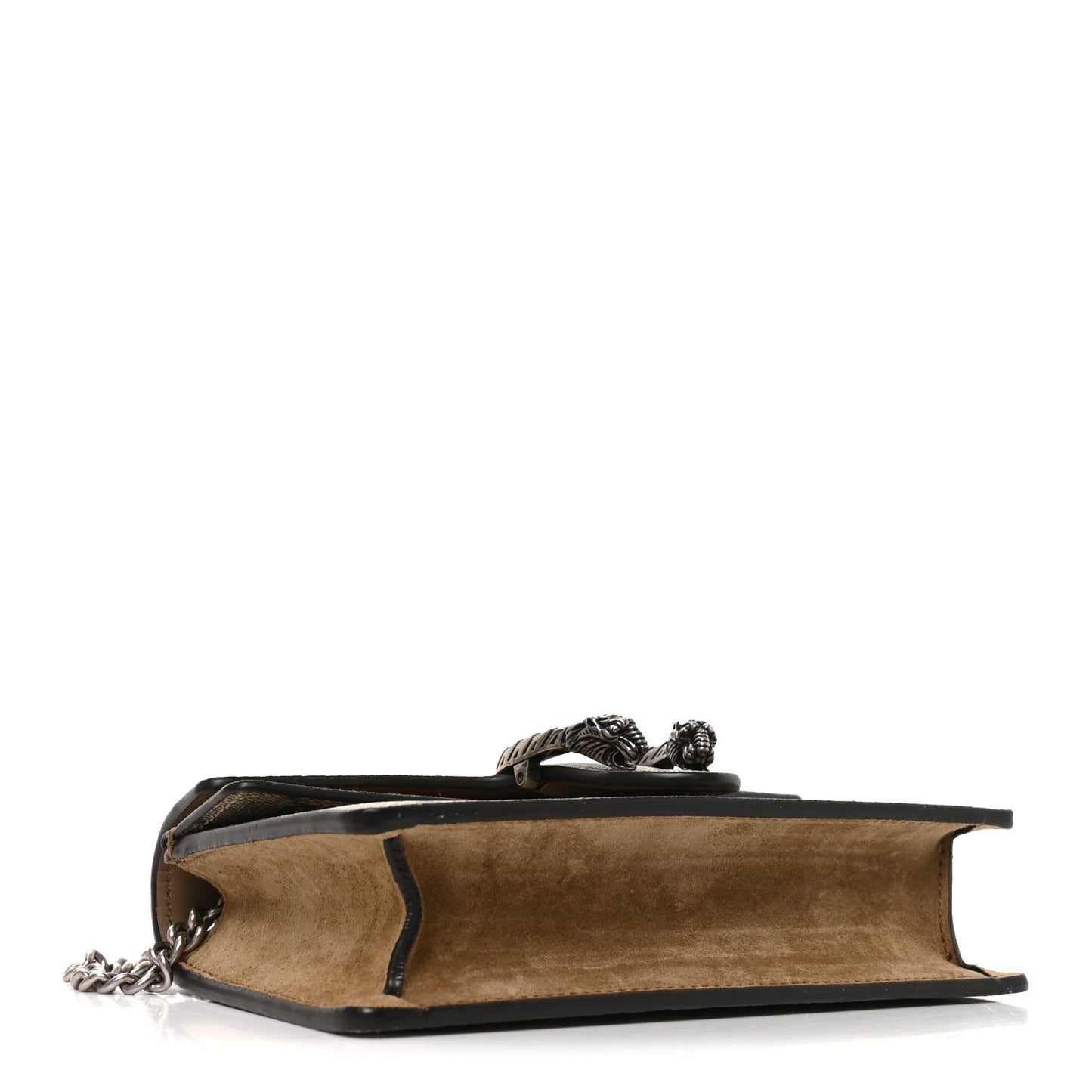 GG Supreme Monogram Super Mini Dionysus Shoulder Bag Taupe