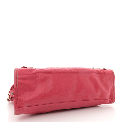 Balenciaga Agneau Giant 12 Rose Gold Hardware City Rose Thulian 5 of 16