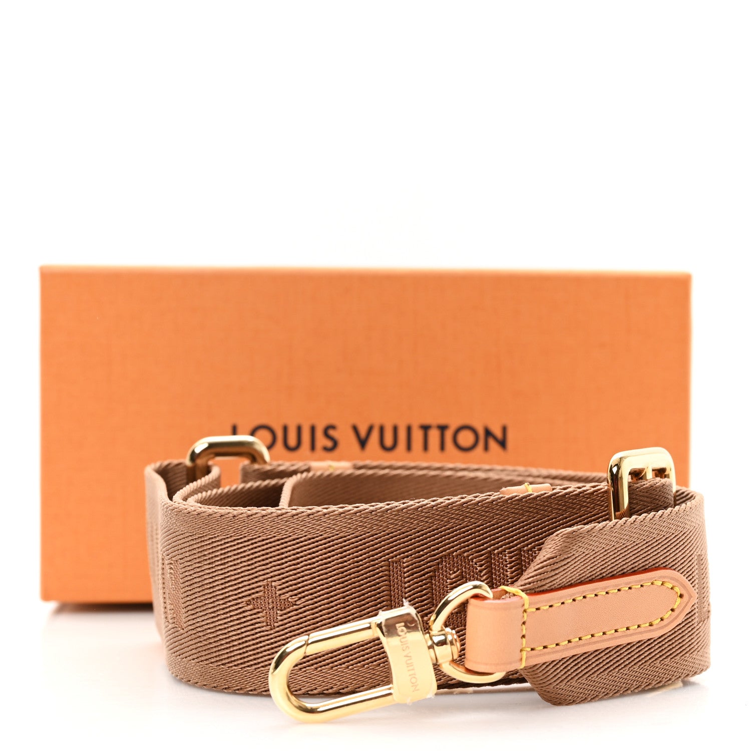Louis Vuitton Jacquard Looping Shoulder Strap Brown 4 of 4