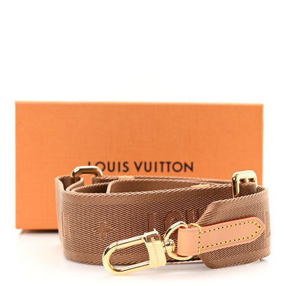 Louis Vuitton Jacquard Looping Shoulder Strap Brown 4 of 4