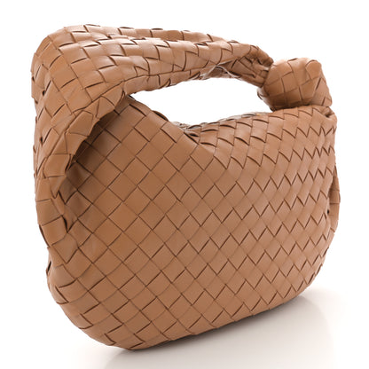 Bottega Veneta Nappa Intrecciato Teen Jodie Hobo Caramel 3 of 10