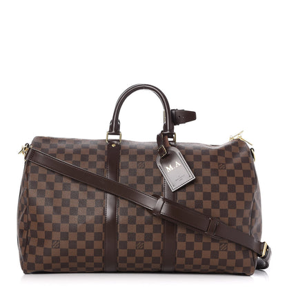 Louis Vuitton Damier Ebene Keepall Bandouliere 45 1 of 8