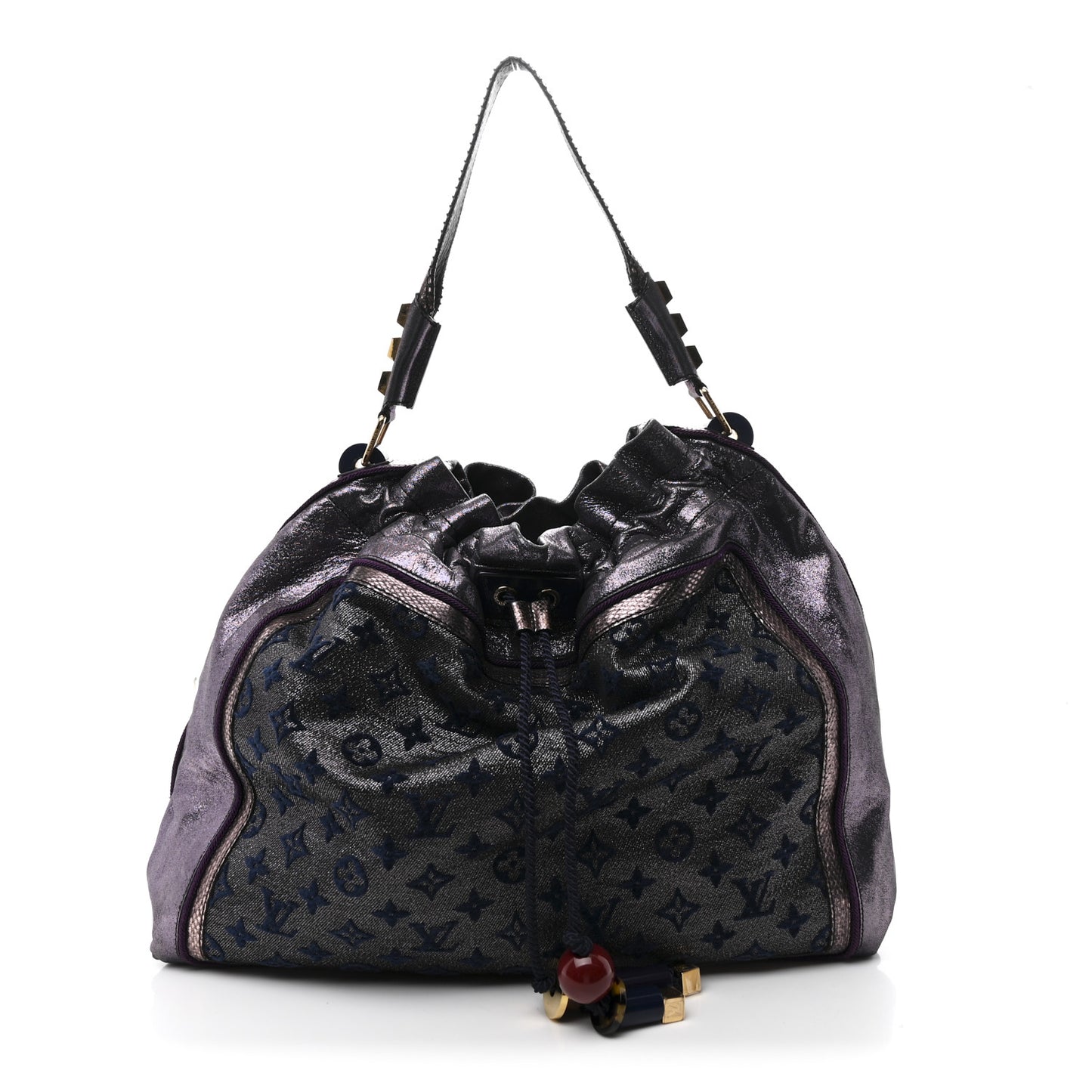 Monogram Lurex Bluebird