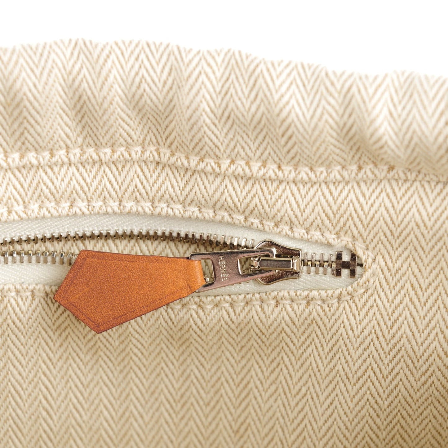 Canvas Barenia Fourbi 25 MM Pouch Naturel Fauve