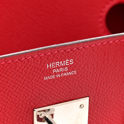 Hermes Epsom BIRKIN 30 Rouge Casaque 5 of 10