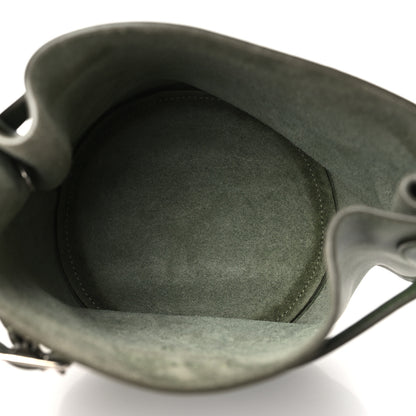 Celine Smooth Calfskin Nano Big Bag Bucket Army Green 5 of 8