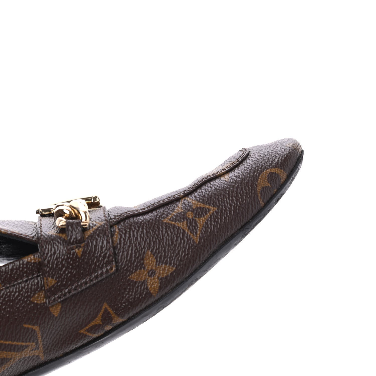Louis Vuitton Monogram Upper Case Flat Loafer 40 18 of 21
