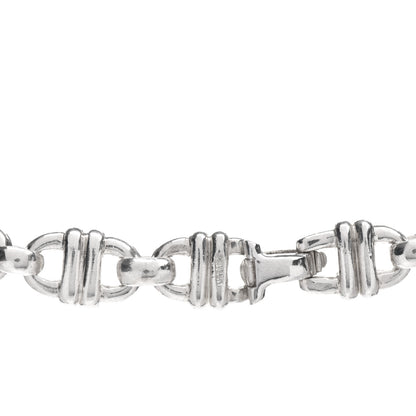 Hermes Sterling Silver Double Chaine D'Ancre Necklace 4 of 4