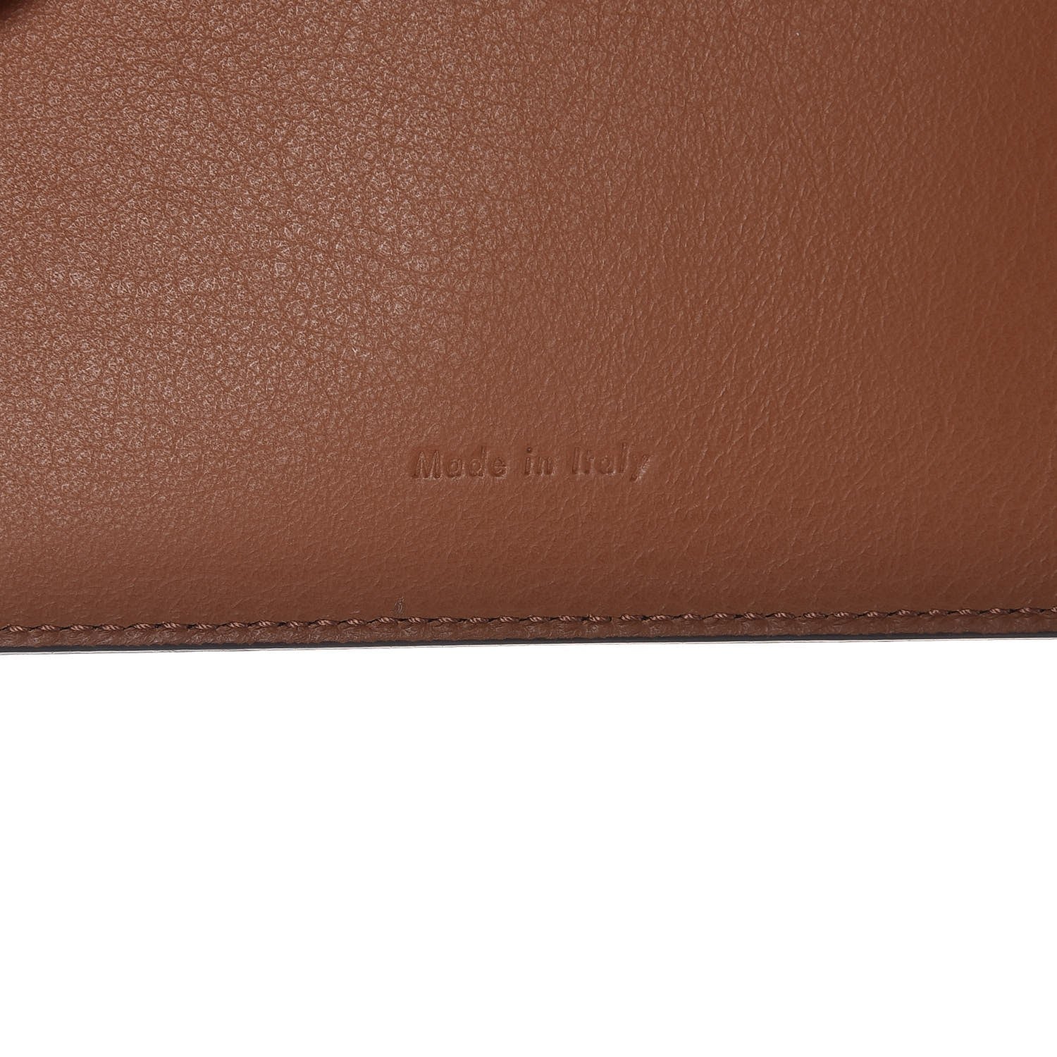Celine Natural Calfskin Large Multifunction Strap Wallet Tan 8 of 8