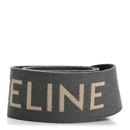 Celine Canvas Logo Strap Grey 2 of 5