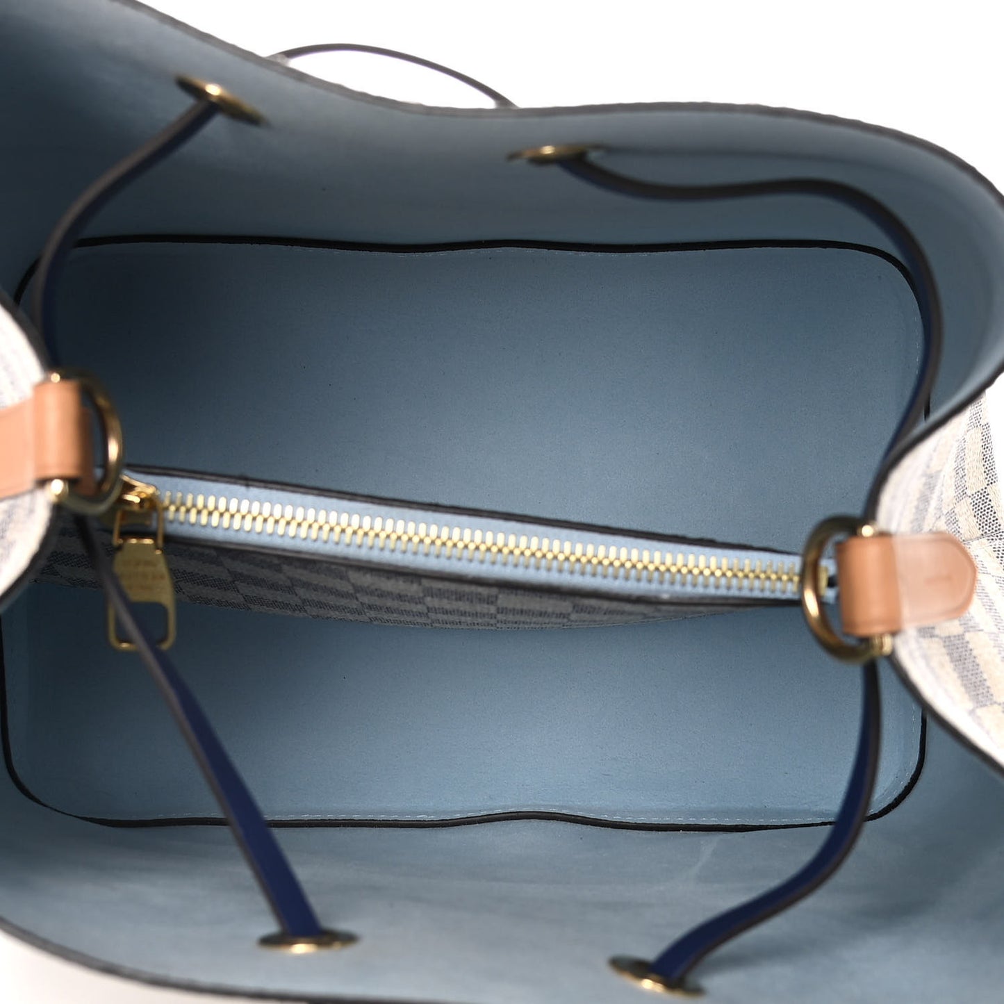 Damier Azur Braided Neonoe MM Blue