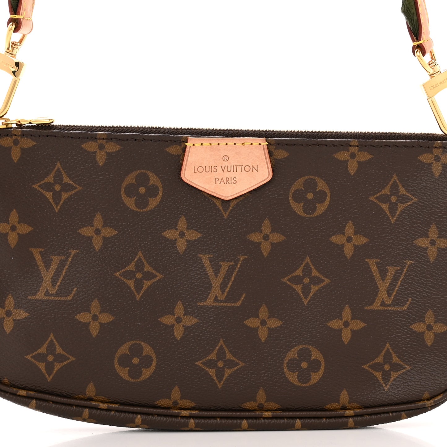 Monogram Multi Pochette Accessories Large Pochette Kaki