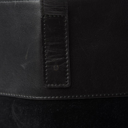 Saint Laurent Calfskin Suede Reversible East West Shopper Tote Black 12 of 21