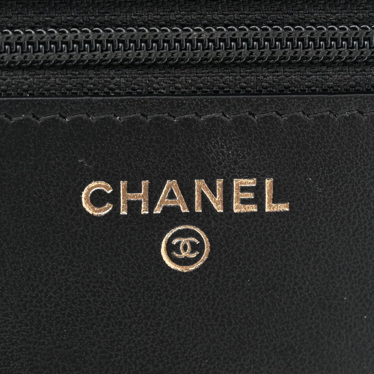 Chanel Caviar Quilted Boy Wallet On Chain WOC Black 6 of 12