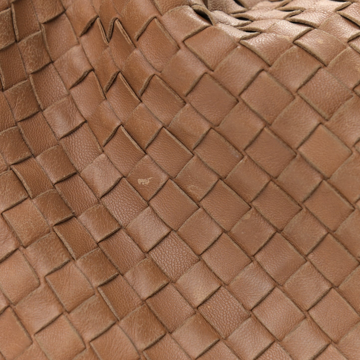 Nappa Intrecciato Large Veneta Hobo Noce