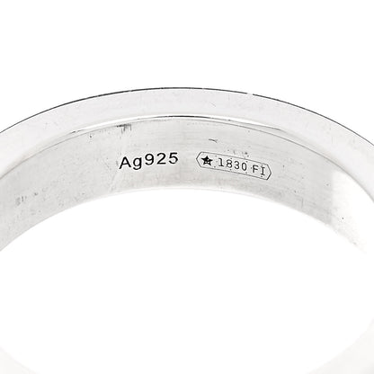 Gucci Sterling Silver Narrow GucciGhost Hamlet Skull Ring 50 5.5 5 of 6