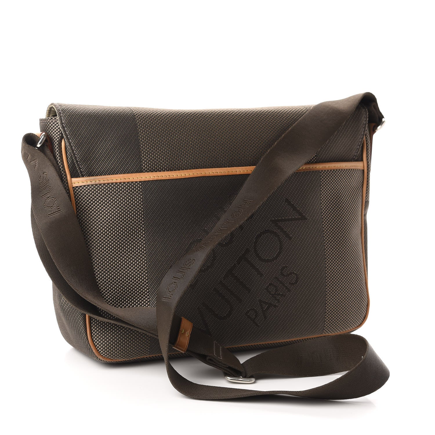 Louis Vuitton Damier Geant Messenger Bag Terre 3 of 11