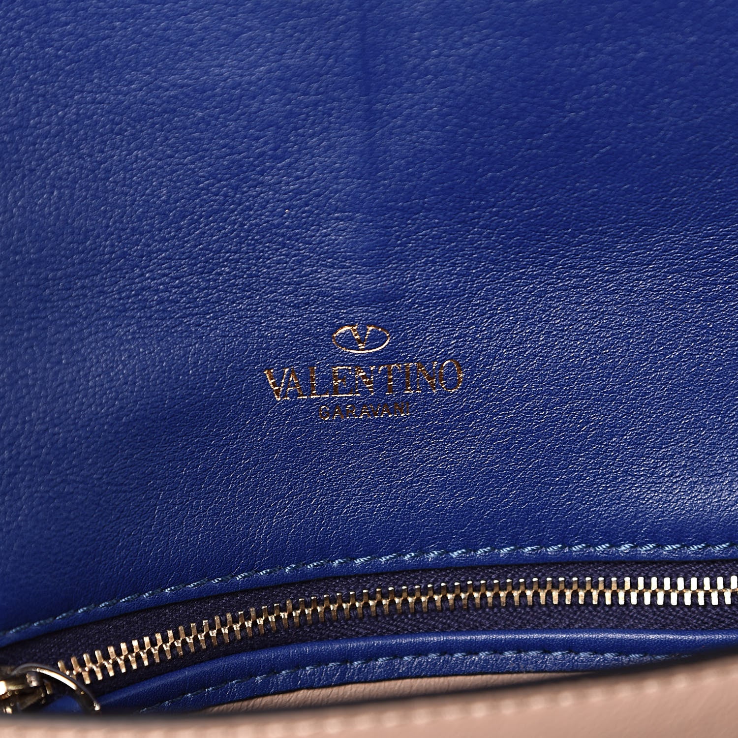 Valentino Garavani Vitello My Own Code Clutch Royal 7 of 9