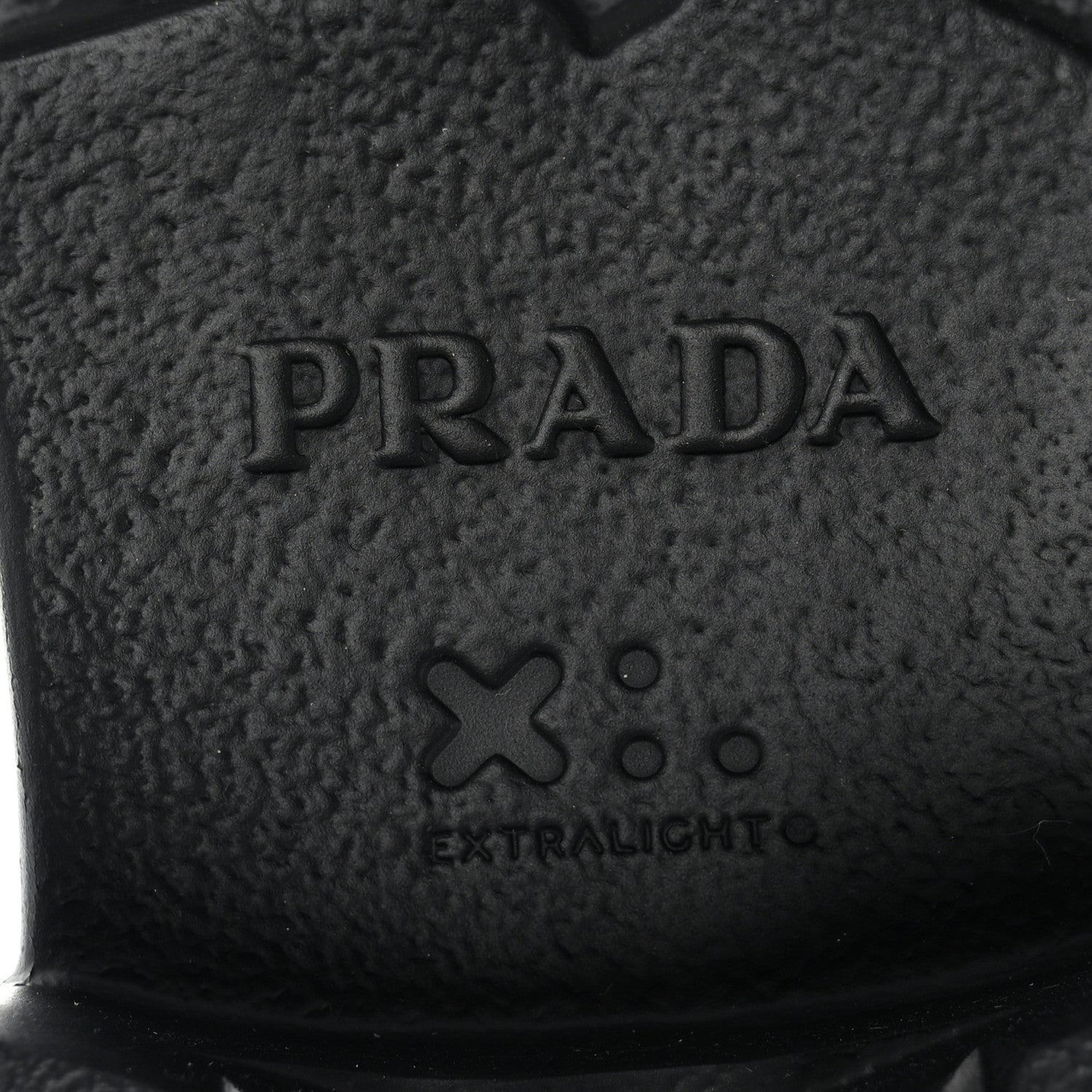 Prada Spazzolato Rois Metal Triangle Logo Monolith 55mm Loafers 38 Black 6 of 8