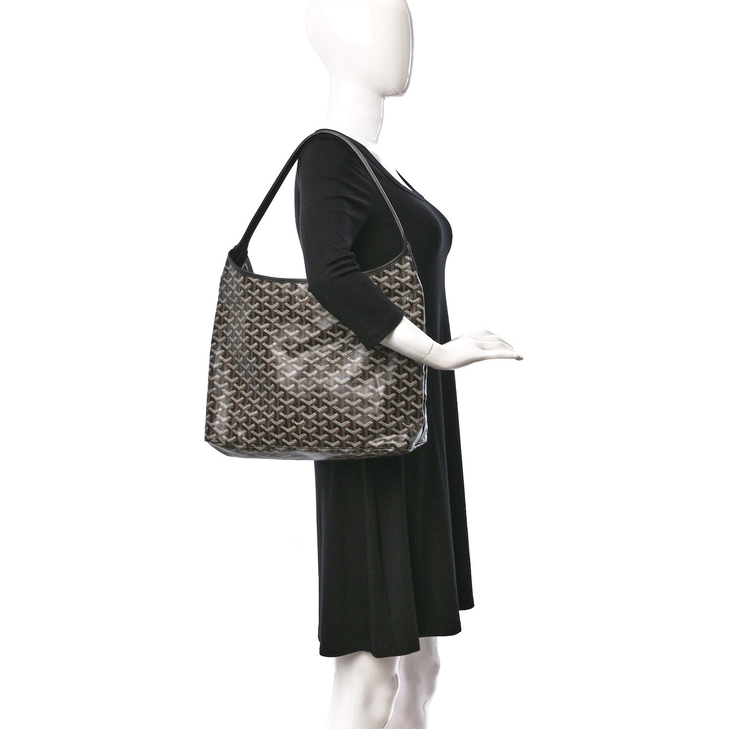 Goyardine Boheme Hobo Black