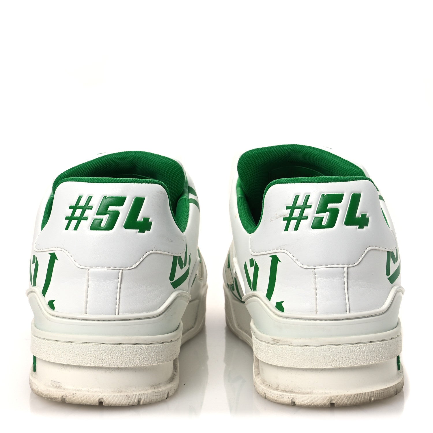 Louis Vuitton Mens LV Trainer Sneakers 10.5 Green 6 of 13