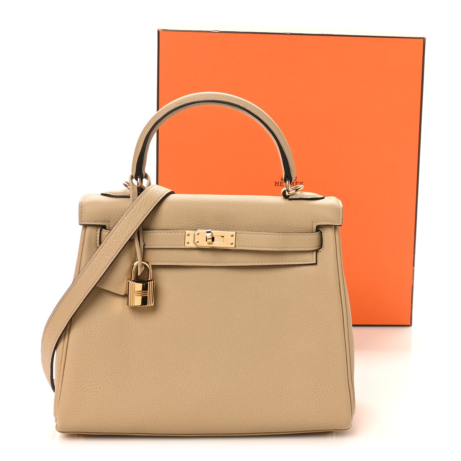 Hermes Togo Kelly Retourne 25 Trench 11 of 11
