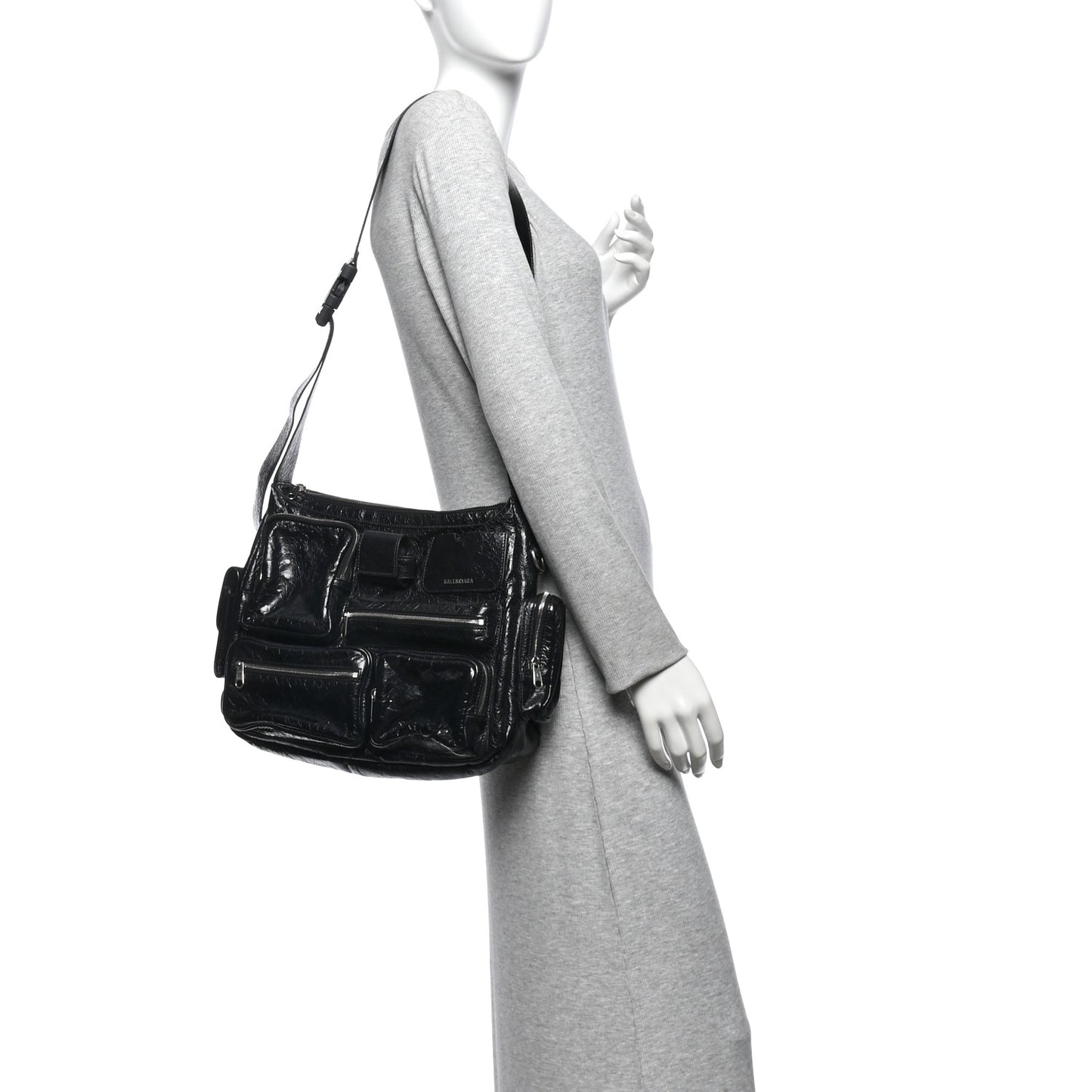 Agneau Arena Superbusy Messenger Bag Black