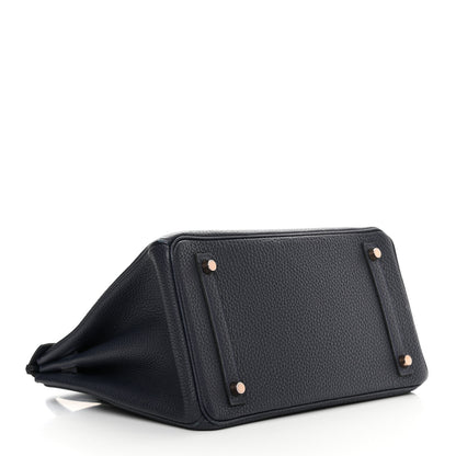 Hermes Togo Birkin 30 Bleu Nuit 4 of 16