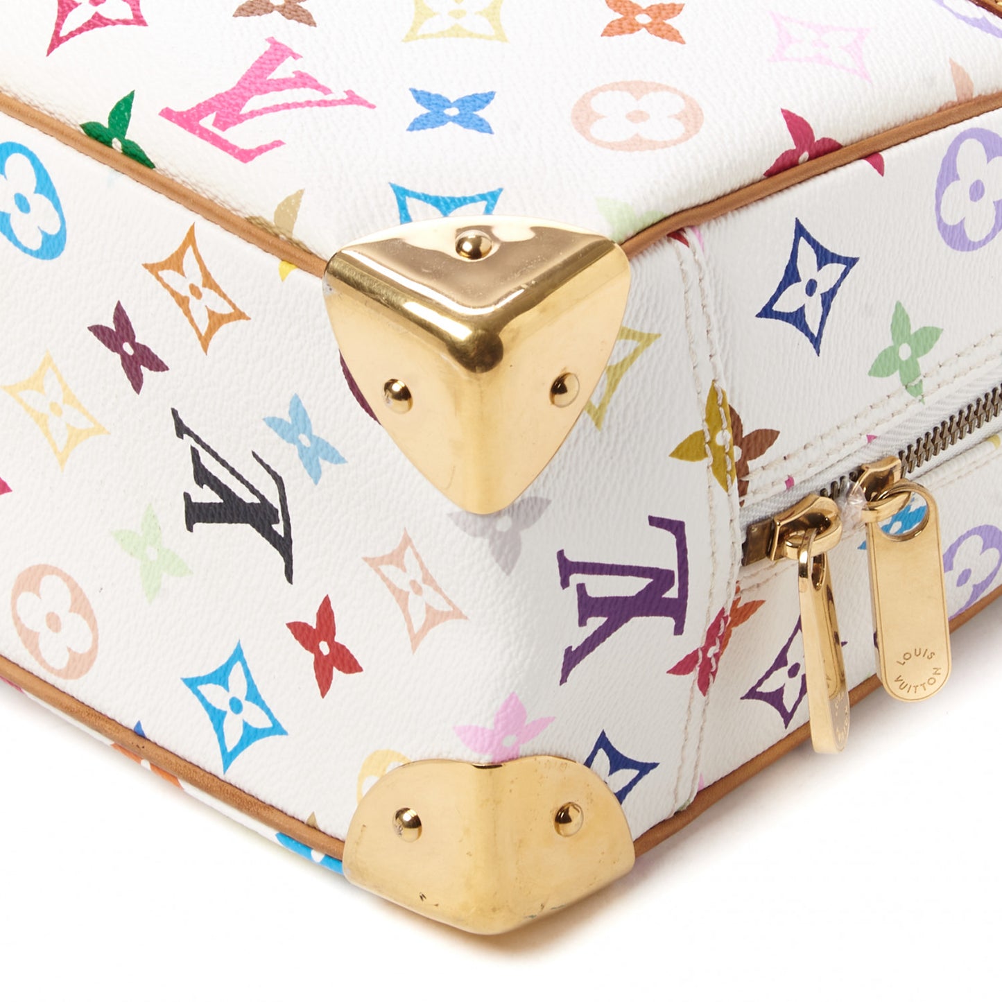 Monogram Multicolor Trouville White