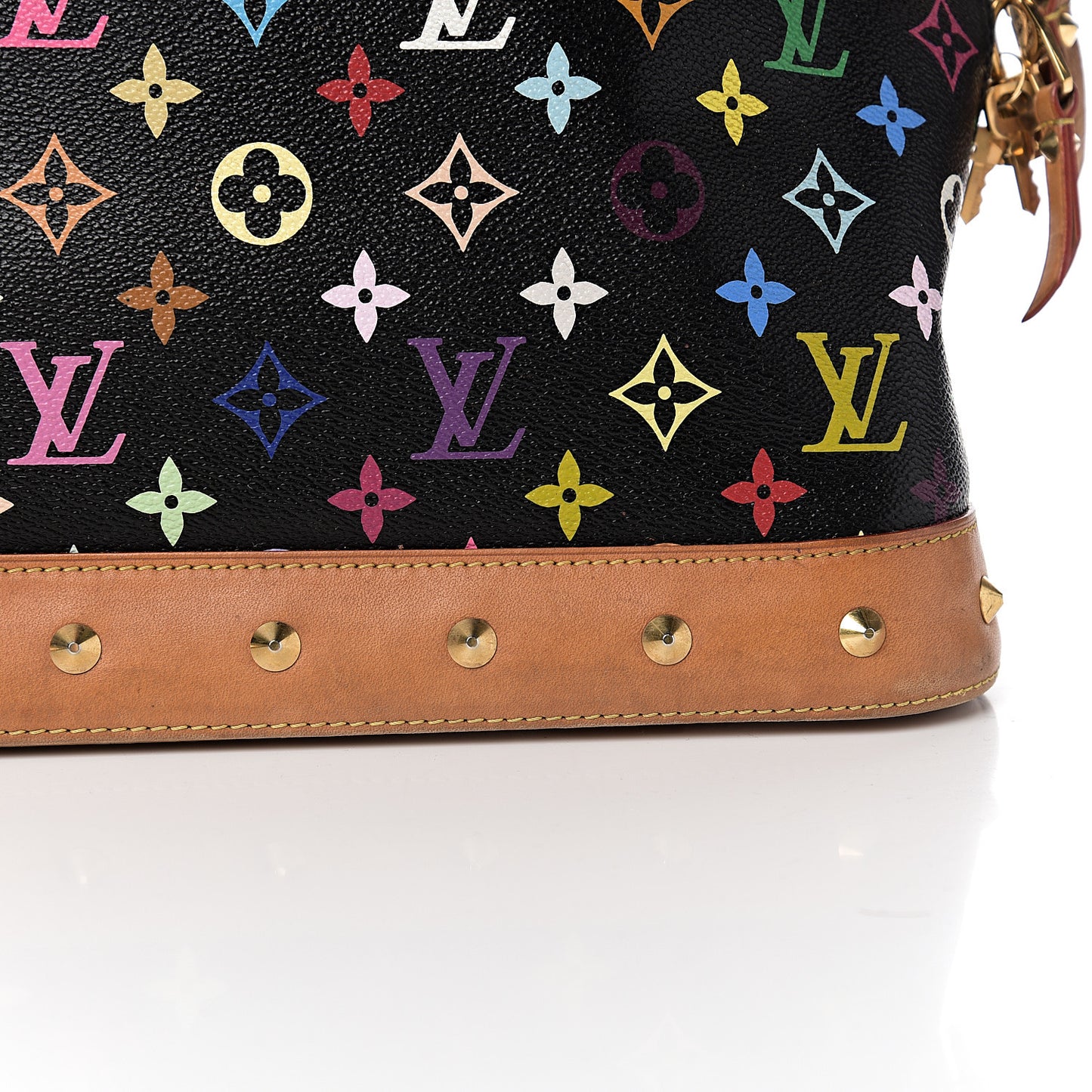 Monogram Multicolor Alma GM Black