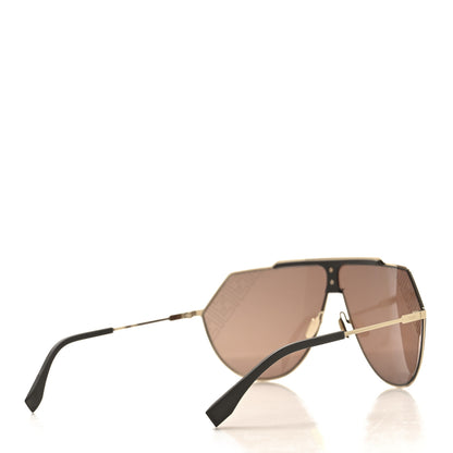 Fendi FF Shield Sunglasses FF M0075/S Brown 4 of 7